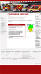Mobile Screenshot of feuerwehr.herford.de